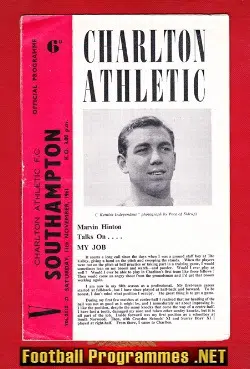 Charlton Athletic v Southampton 1961
