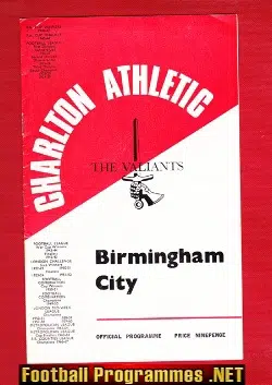 Charlton Athletic v Birmingham City 1967