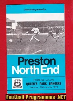 Preston North End v QPR 1972