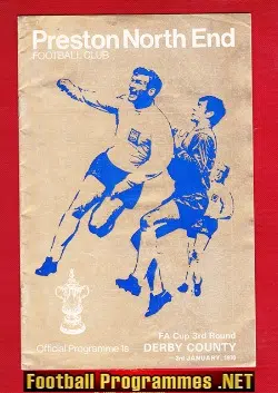 Preston North End v Derby County 1970 - Gold Edition