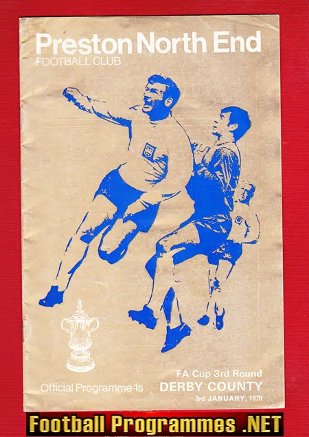 Preston North End v Derby County 1970 - Gold Edition