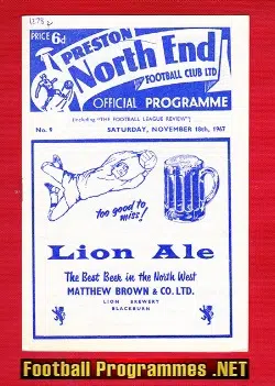 Preston North End v Blackburn Rovers 1967