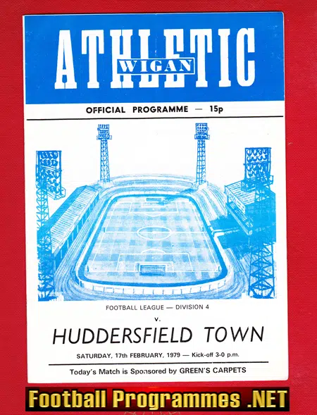 Wigan Athletic v Huddersfield Town 1979