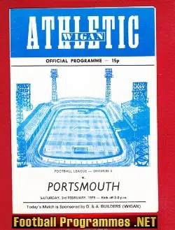 Wigan Athletic v Portsmouth 1979