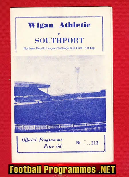 Wigan Athletic v Southport 1968