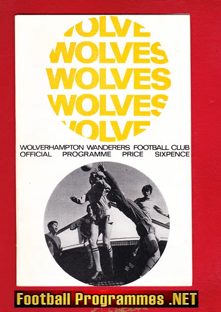 Wolves Wolverhampton v Tottenham 1968