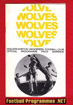 Wolves Wolverhampton v Nottingham Forest 1968