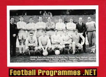 Enfield Football Club Team Picture 1964 – 1965