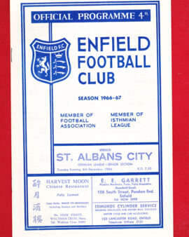 Enfield v St Albans City 1966