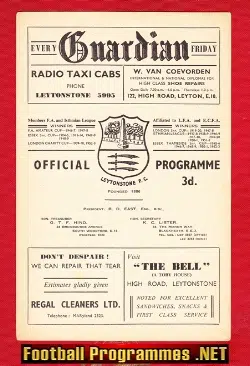 Leytonstone v Wycombe Wanderers 1960