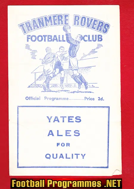 Tranmere Rovers v Rochdale 1954 – FA Cup