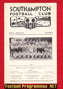 Southampton v Oxford United 1964 – Four Page Issue