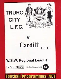 Truro City Ladies v Cardiff 1993 - Womens Football