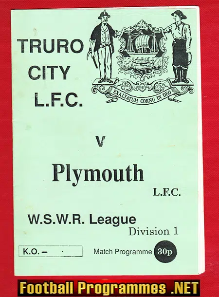 Truro City Ladies v Plymouth 1994 - Womens Football