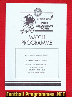 North Sussex v Blackheath 1991 – U15 Schoolboys Crawley