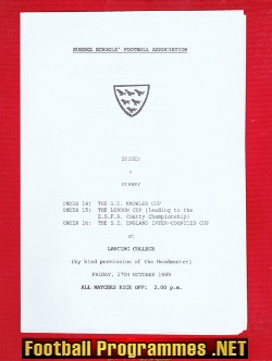 Sussex v Surrey 1989 – Schoolboys Lancing College Essex