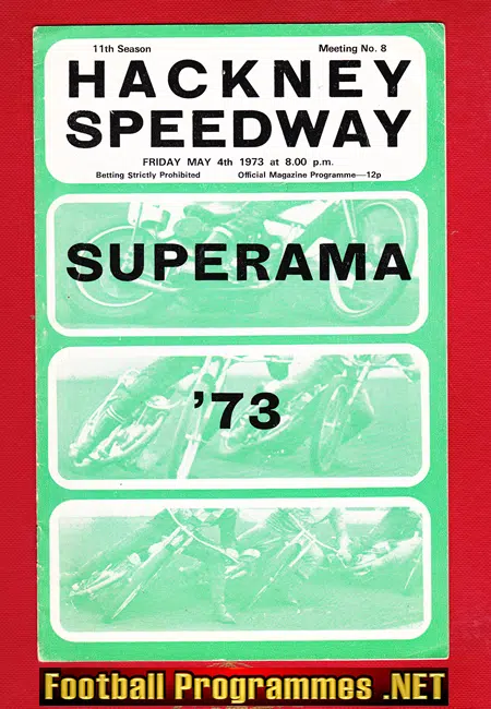 Hackney Speedway – Superama 1973