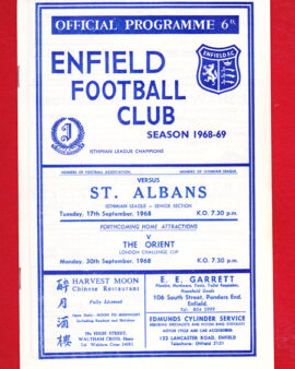 Enfield v St Albans City 1968