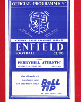Enfield v Ferryhill Athletic 1963