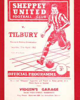 Sheppey United v Tilbury 1962 – Thames Medway Combination