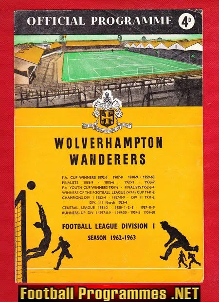 Wolves Wolverhampton v WBA 1962