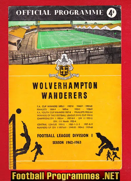 Wolves Wolverhampton v WBA 1962
