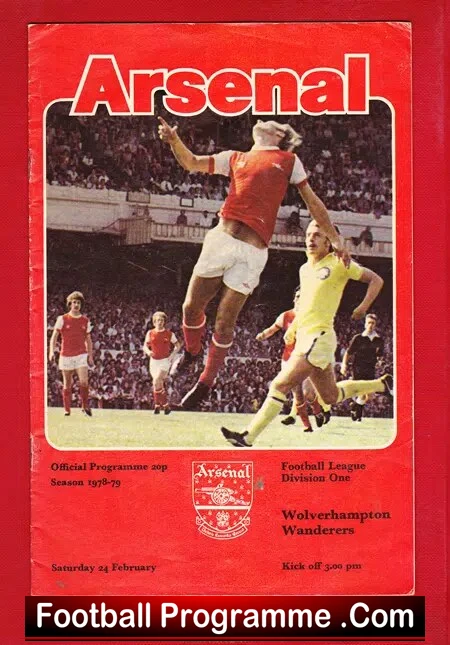 Arsenal v Wolves 1979