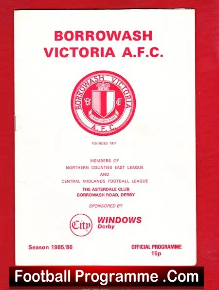 Borrowash Victoria v Nottingham Forest 1985 – Floodlights Open