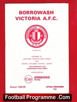Borrowash Victoria v Nottingham Forest 1985 – Floodlights Open