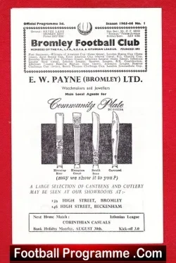 Bromley v Enfield 1965