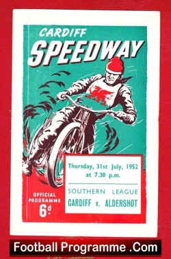 Cardiff Speedway v Aldershot 1952