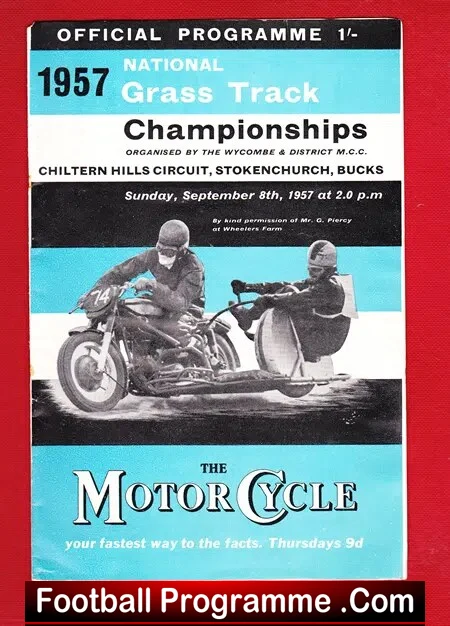 Chiltern Hills National Grass Track Championship 1957