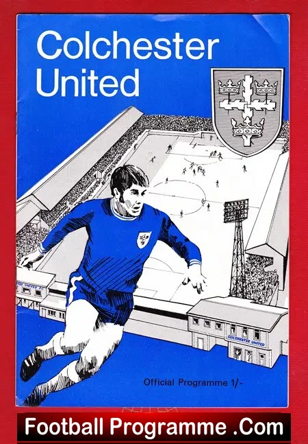 Colchester United v Hartlepool United 1970
