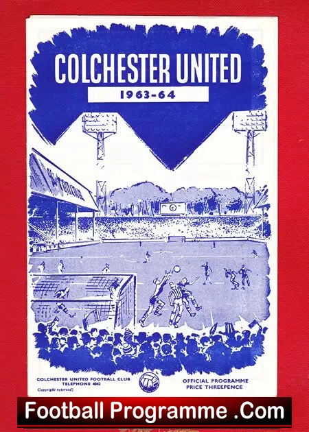 Colchester United v Notts County 1963