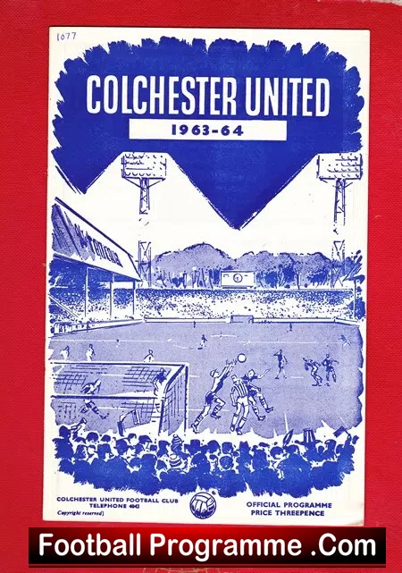 Colchester United v Port Vale 1964