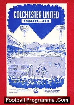 Colchester United v Torquay United 1960