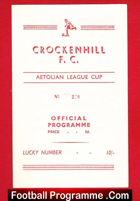 Crockenhill v Deal Town 1960s