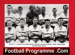 Enfield Football Club Team Picture 1961 - 1962 - football memorabilia