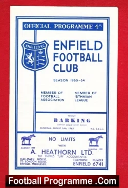 Enfield v Barking 1963
