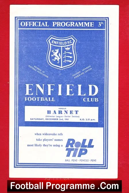 Enfield v Barnet 1961