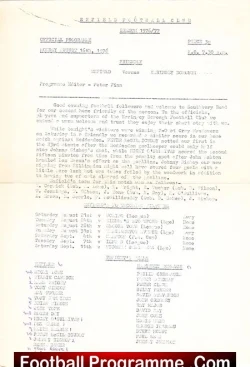 Enfield v Haringey Borough 1976 – Friendly Match