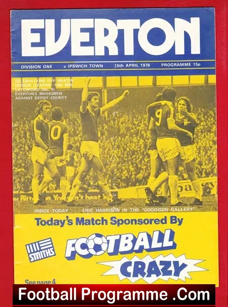 Everton v Ipswich Town 1978