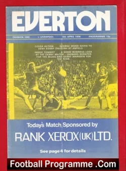 Everton v Liverpool 1978