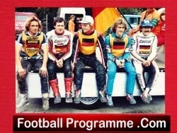 Germany Speedway Group Photograph Original – 1980s