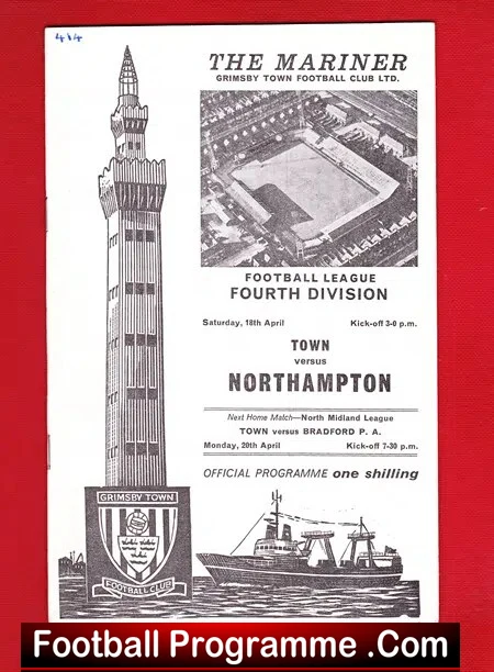 Grimsby Town v Northampton Town 1970