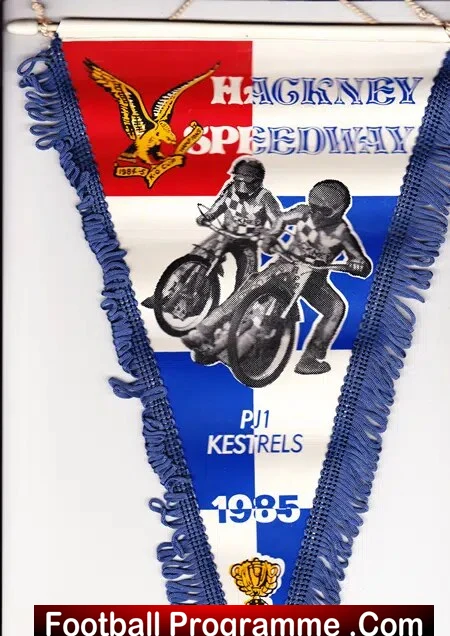 Hackney Speedway Pennant 1985 – Kestrels