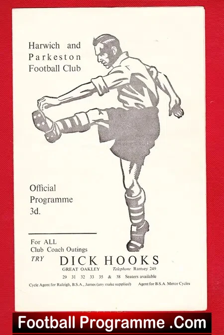 Harwich Parkeston v Walthamstow Avenue 1959 – Essex Senior Cup