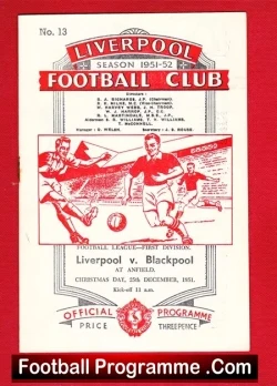 Liverpool v Blackpool 1951