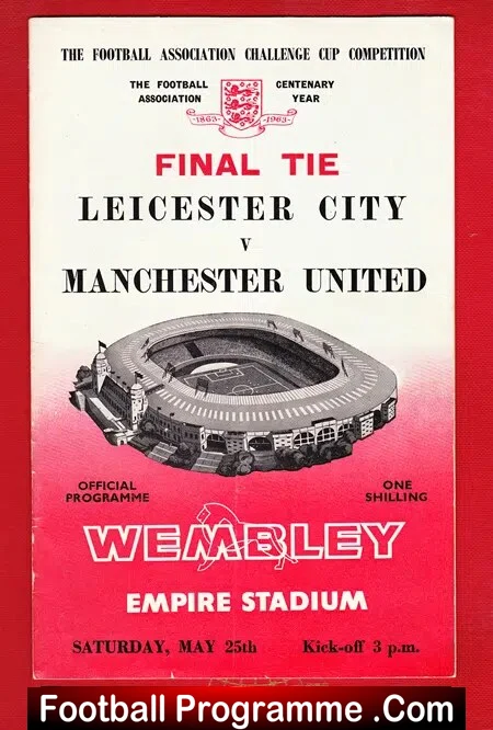 Manchester United v Leicester City 1963 – FA Cup Final + Song
