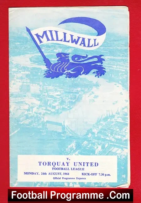 Millwall v Torquay United 1964